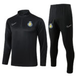Kit Al Nassr Short Zipper Training Black 2024/25