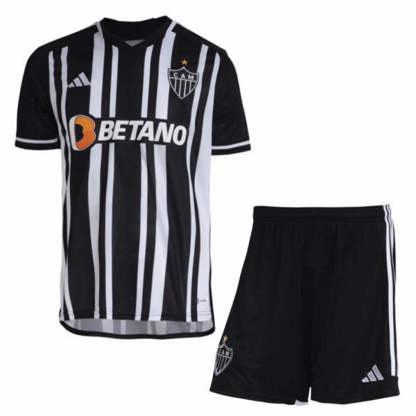 Kids KIT Atlético Mineiro Home Jersey 2023/24 - Imagem 1