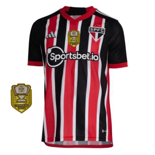 São Paulo Away Jersey 2023/24 Patch Champion Copa do Brasil - Imagem 1