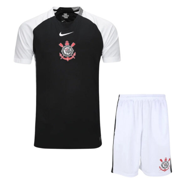 Kids Kit Corinthians Away Fan Jersey 2025/26 - Imagem 1