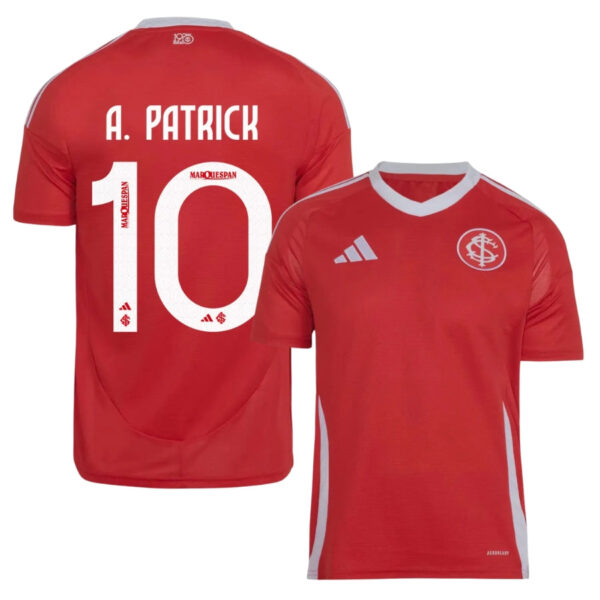 Internacional Alan Patrick 10 Home Fan Jersey 2025/26 - Imagem 1