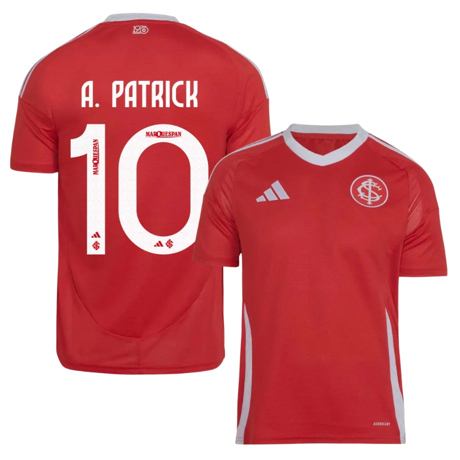 CopiadeTextodoseuparagrafo-2025-08-19T224652.788 Internacional Alan Patrick 10 Home Fan Jersey 2025/26 - Imagem 1