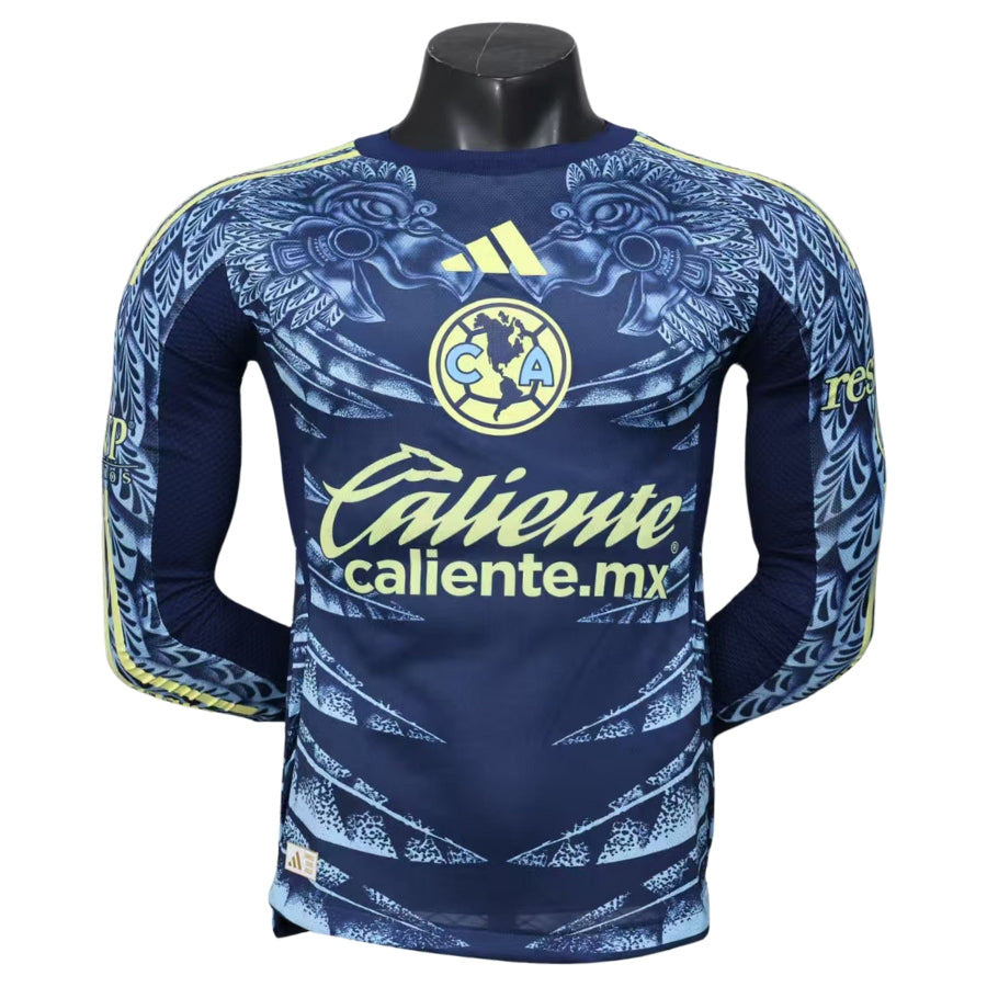 CopiadeTextodoseuparagrafo-2025-08-22T154137.551 Club América Away Authentic Player Long Sleeve 2025/26 - Imagem 1