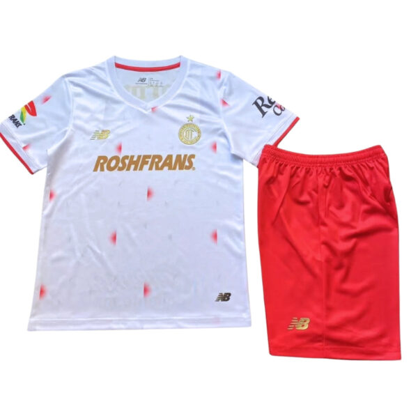 Kids Kit Deportivo Toluca Away Fan Jersey 2025/26 - Imagem 1