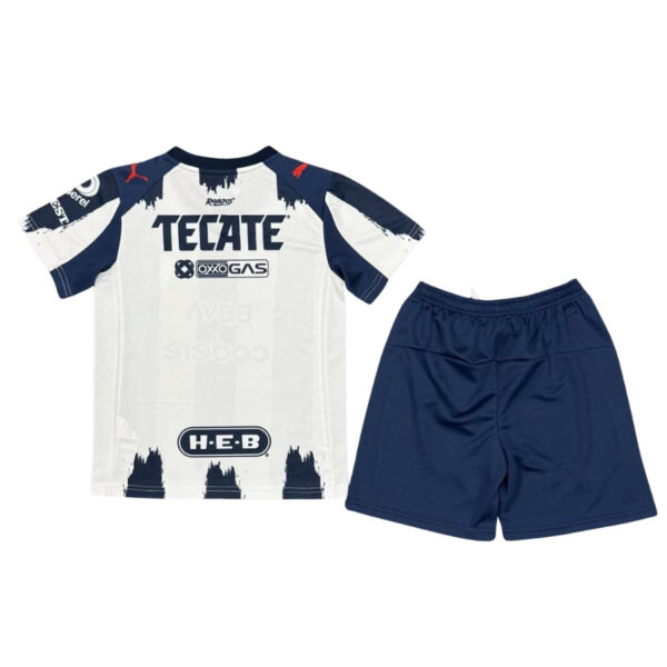 Kids kit Rayados Monterrey Home Fan Jersey 2025/26 - Imagem 2