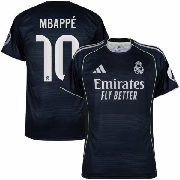 Real Madrid Away Mbappé 10 Home Fan Jersey 2025/26 - Imagem 1