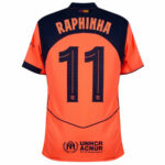 Barcelona Third Raphinha 11  Fan Jersey 2025/26 - Imagem 2