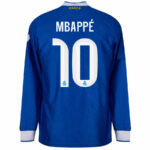 Real Madrid Third Mbappé 10 Fan Jersey Long Sleeve 2025/26 - Imagem 2