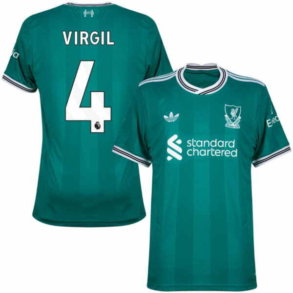 Liverpool Third Virgil 4 Fan Jersey 2025/26 - Imagem 1