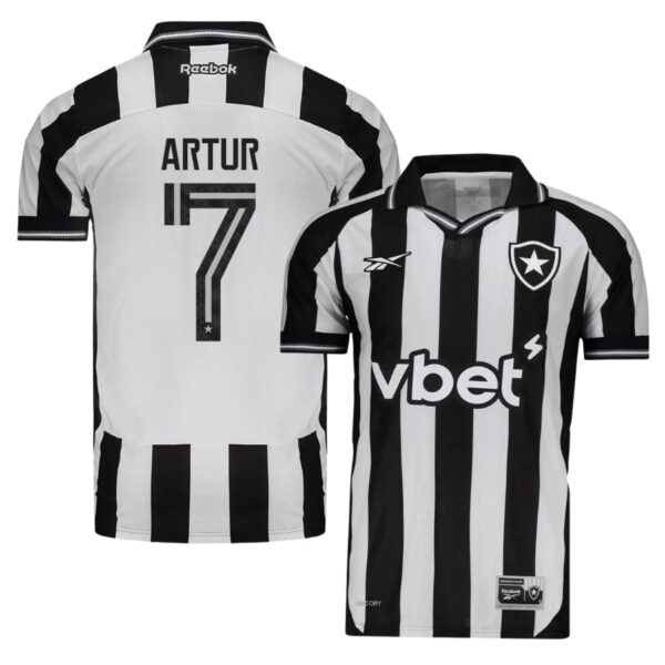 Botafogo Artur 7 Home Fan Jersey 2025/26 - Imagem 1