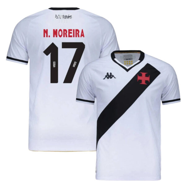 Vasco da Gama N.Moreira 17 Away Fan Jersey 2025/26 - Imagem 1