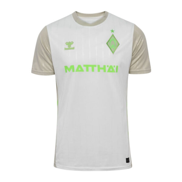 CopiadeTextodoseuparagrafo_29_71961783-d70e-4f93-939f-c80a954be7b1 Werder Bremen Away Fan Jersey 2025/26 - Imagem 1