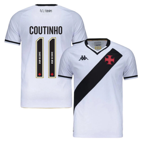 Vasco da Gama Coutinho 11 Away Fan Jersey 2025/26 - Imagem 1