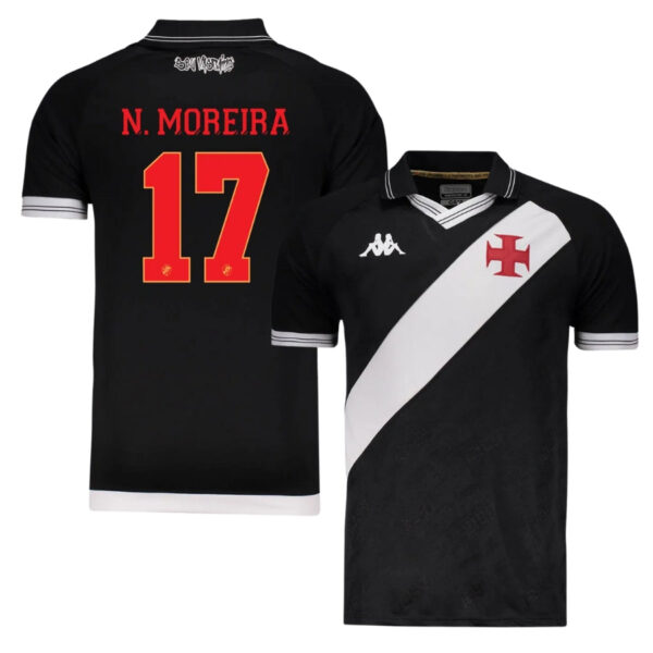 Vasco da Gama N.Moreira 17 Home Fan Jersey 2025/26 - Imagem 1