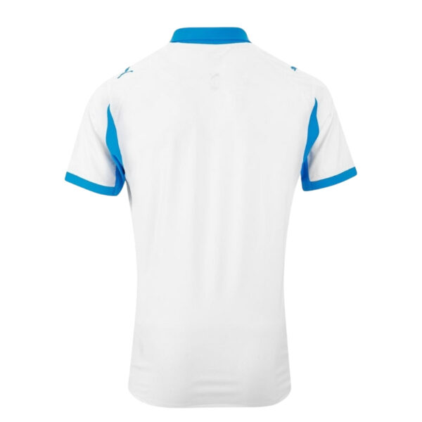 Olympique Marseille Home Fan Jersey 2025/26 Patches UCL + 10th Anniversary UEFA. - Imagem 2
