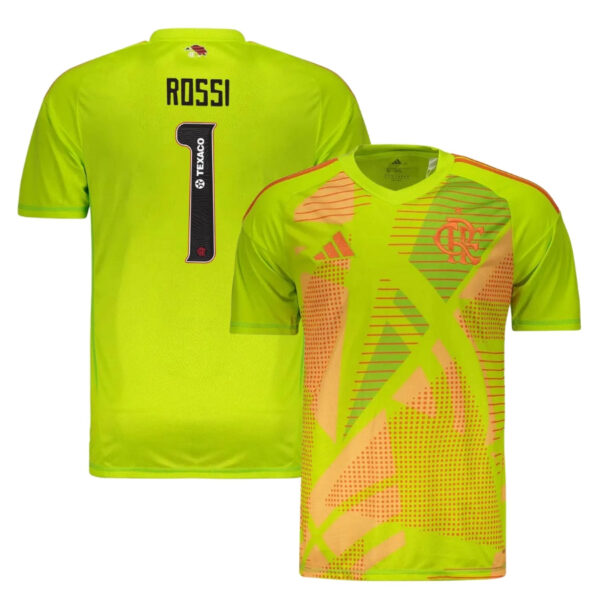 Flamengo Rossi 1 GK 2 Fan Jersey 2025/26 - Imagem 1