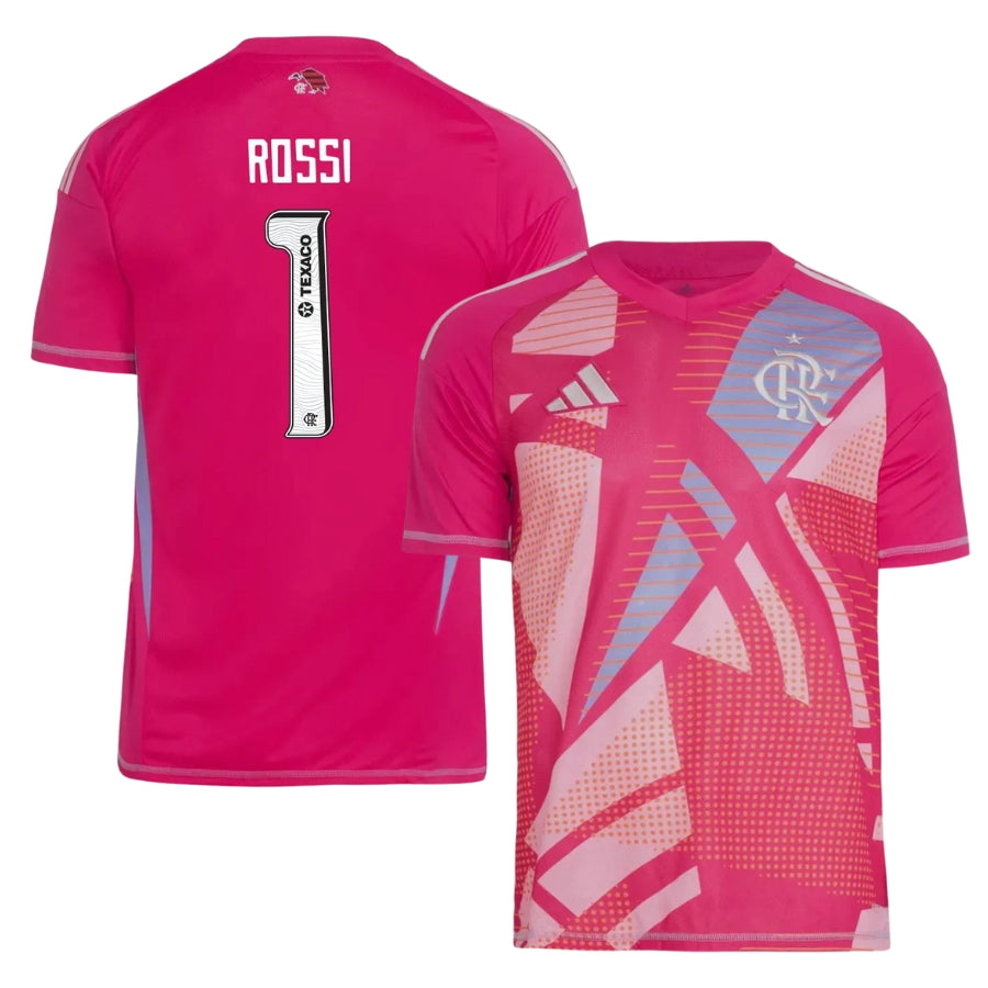 CopiadeTextodoseuparagrafo_57 Flamengo Rossi 1 GK Fan Jersey 2025/26 - Imagem 1
