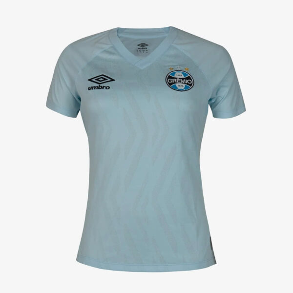 CopiadeTextodoseuparagrafo_82 Gremio Away Fan Jersey Women's 2025/26 - Imagem 1