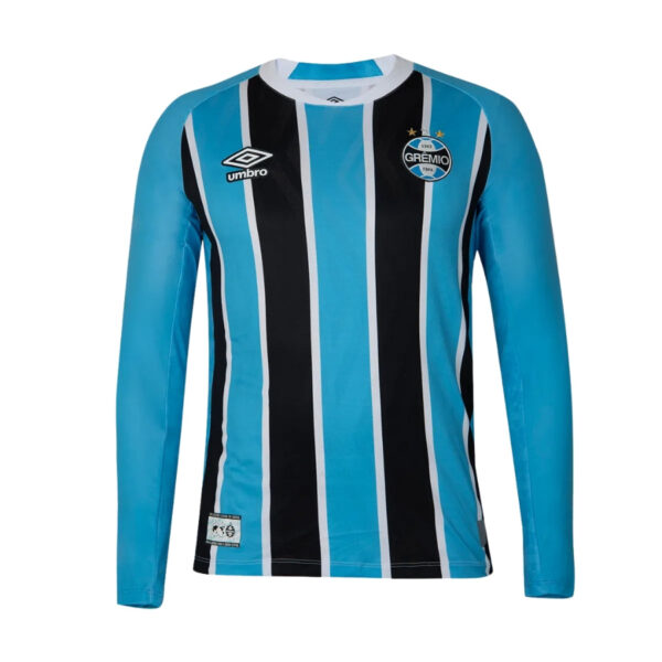 Gremio Home Fan Jersey Long Sleeve 2025/26 - Imagem 1