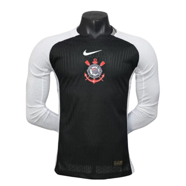 Corinthians Home Authentic Player Long Sleeve 2025/26 - Imagem 1