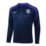Kit Corinthians Short Zipper Training Purple 2024/25 - Imagem 3