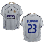 Beckham 2006-07 Real Madrid Home Jersey  Retro Collection