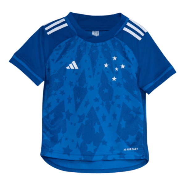 Kids KIT Cruzeiro Home Jersey 2024/25 - Imagem 2