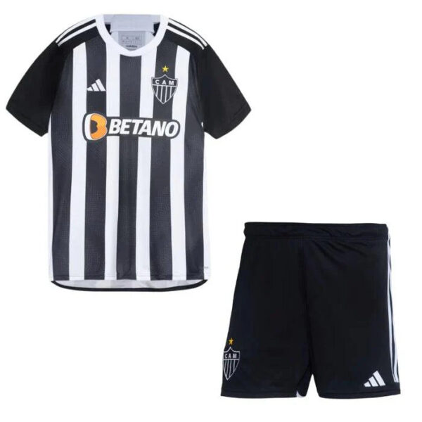 Kids KIT Atlético Mineiro Home Jersey 2024/25 - Imagem 1