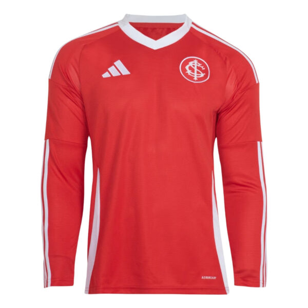 Designsemnome-2025-05-02T153650.581 Internacional Home Long Sleeve Jersey 2025/26 - Imagem 1
