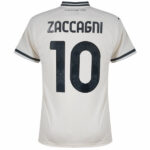 Lazio Away Zaccagni 10 Fan Jersey 2025/26 Official Printing - Imagem 2