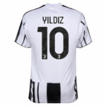 Juventus Home Yildiz 10 Fan Jersey 2025/26 Official Printing - Imagem 2