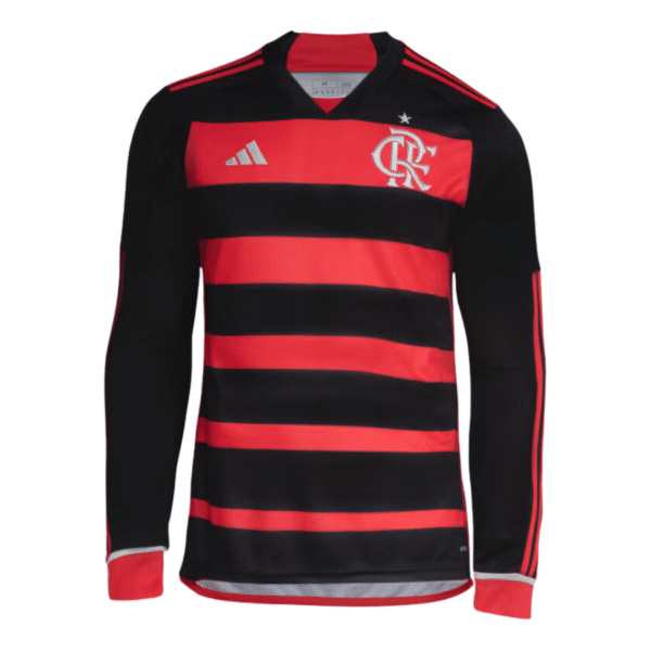 Flamengo Home Long Sleeve Jersey 2024/25 - Imagem 1