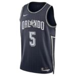 Paolo Banchero Orlando Magic Unisex 23/24 NBA Jersey - Navy - City Edition - Imagem 2
