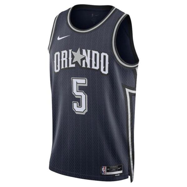 Paolo Banchero Orlando Magic Unisex 23/24 NBA Jersey - Navy - City Edition - Imagem 2