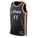 Trae Young Atlanta Hawks Unisex 2023 NBA Jersey - City Edition - Black - Imagem 2