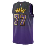 Luka Dončić - Los Angeles Lakers City Edition 2024 NBA Jersey - Purple - Unisex - Imagem 3