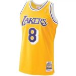 Regata Los Angeles Lakers - Mitchell & Ness NBA- yellow - Imagem 2