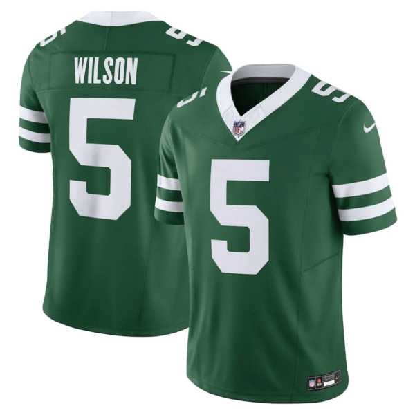 NFL New York Jets Green Garrett Wilson 5 Legacy - Imagem 1