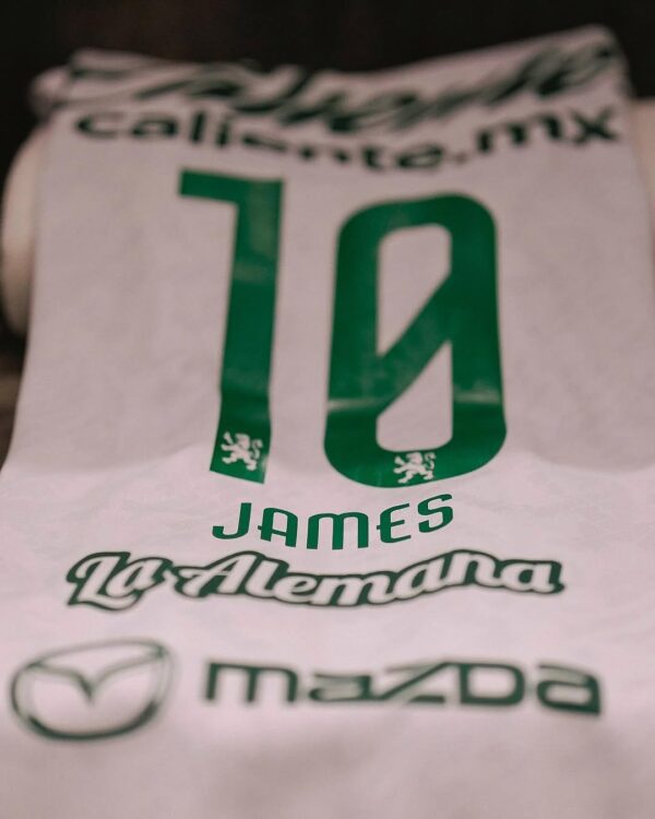 Club León James 10 Away Fan Jersey 2024/25 - Imagem 3