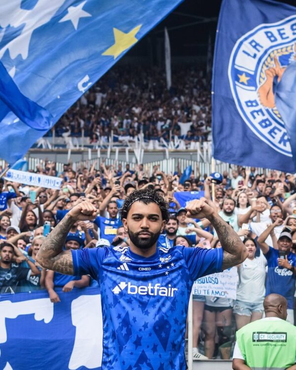 Cruzeiro Third GABI 9 Fan Jersey 2024/25 Gabigol - Imagem 5