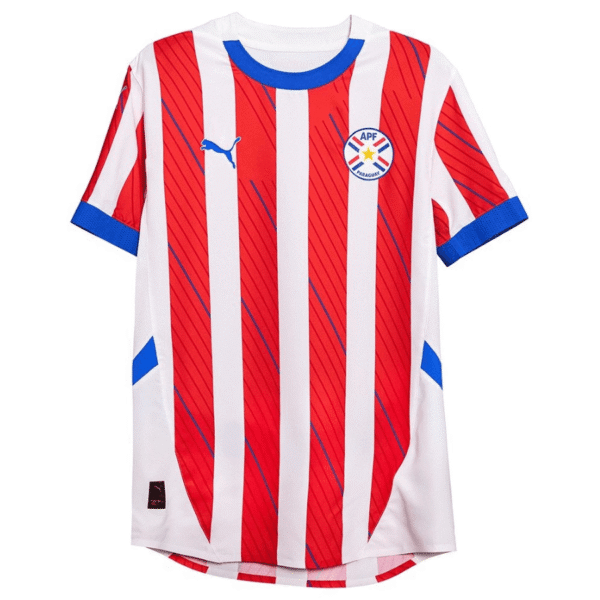 Paraguay Home Jersey 2024/25 - Imagem 1