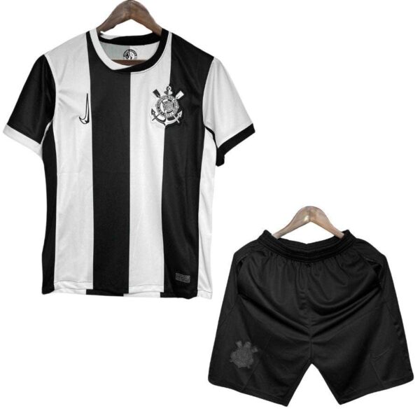 Kids KIT Corinthians Third Jersey 2024/25 - Imagem 1