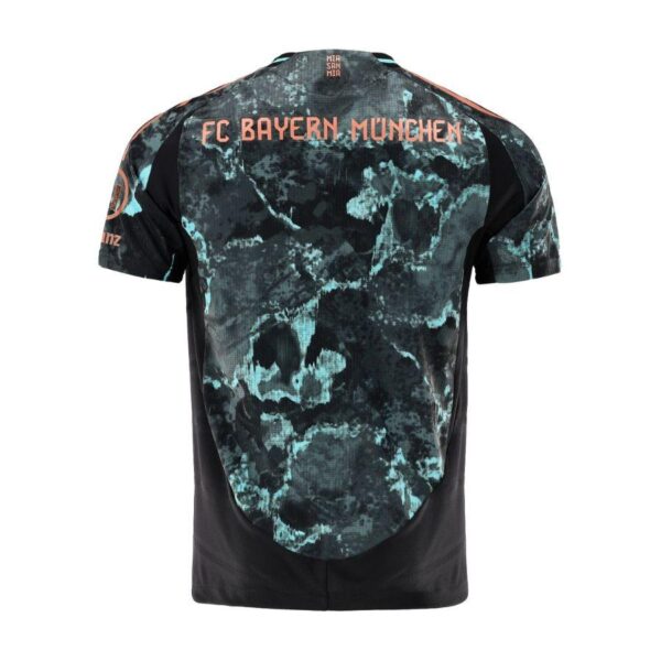 Bayern München Away Fan Jersey 2024/25 Patches UCL UEFA Foundation (Official Printing) - Imagem 2