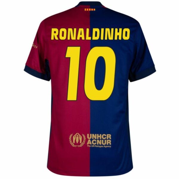 Barcelona Home 2024/25 Patches UCL UEFA Foundation (Official Printing) - Imagem 12