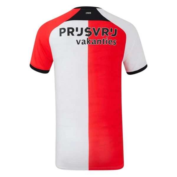 Feyenoord Home 2024/25 Patches UCL UEFA Foundation (Official Printing) - Imagem 2