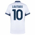 Inter Milan Lautaro 10 Away 2024/25 Patches UCL UEFA Foundation (Official Printing) - Imagem 2