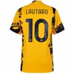 Inter Milan Lautaro 10 Third 2024/25 Patches UCL UEFA Foundation (Official Printing) - Imagem 2