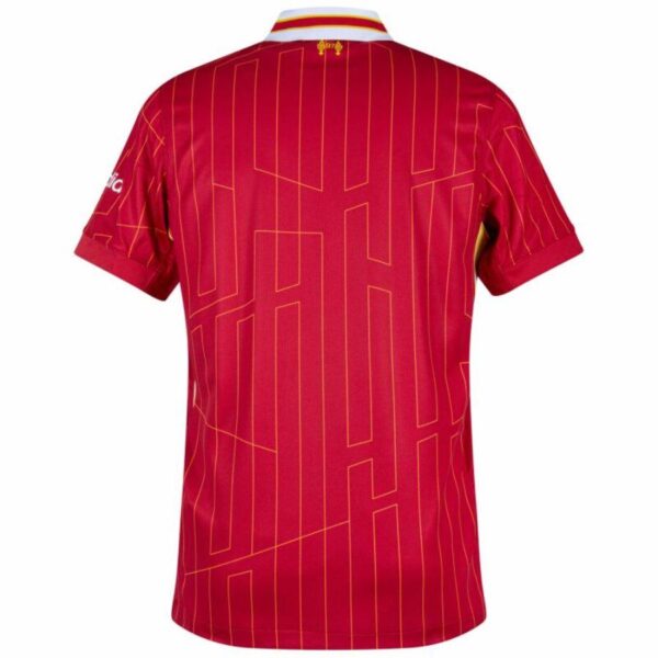 Liverpool Home 2024/25 Patches UCL UEFA Foundation (Official Printing) - Imagem 3