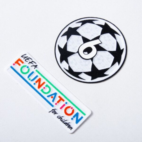 Liverpool Mohamed Salah 11 Home Fan Jersey 2024/25 Patches UCL UEFA Foundation (Official Printing) - Imagem 6