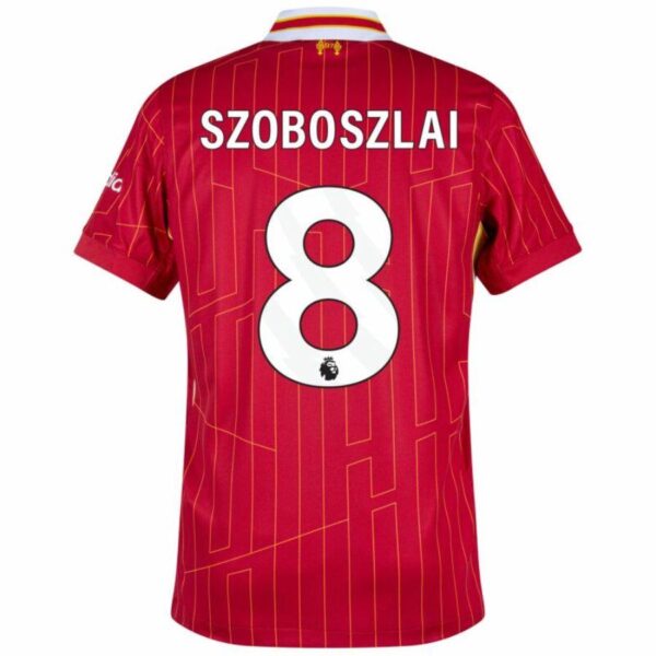 Liverpool Home 2024/25 Patches UCL UEFA Foundation (Official Printing) - Imagem 16